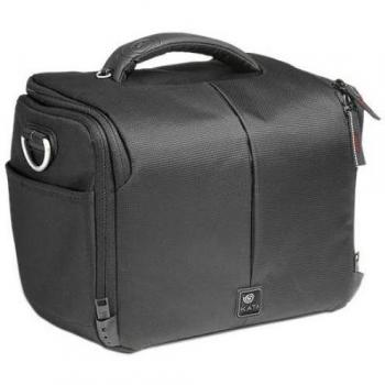 Kata KT DL-DC-443 - Bolsa bandolera para cámara de fotos réflex con zoom y accesorios