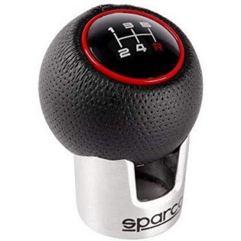 Sparco Pomo de Cambio Lazio Internacional Negro/Rojo SPC0105BK