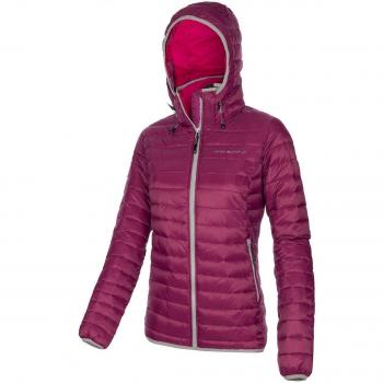 Trangoworld Hara Chaqueta, Mujer, Amaranto, XL