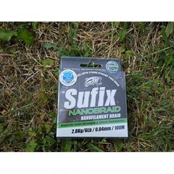 Sufix Nanobraid Trenzado 100m Aqua Camo 0.04mm