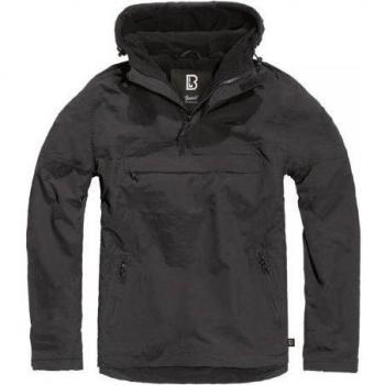 Cortavientos Brandit para Hombre - Negro - Tallas S a 5XL