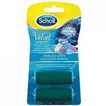 Scholl - Limas de recambio Velvet Smooth Durezas leves Dr.