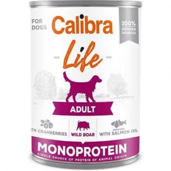 Calibra Comida Húmeda Life Adult De Jabalí Y Arándanos Para Perros