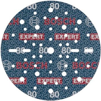 Disco Abrasivo Bosch O780, 150 mm, Grano 80, Profesional