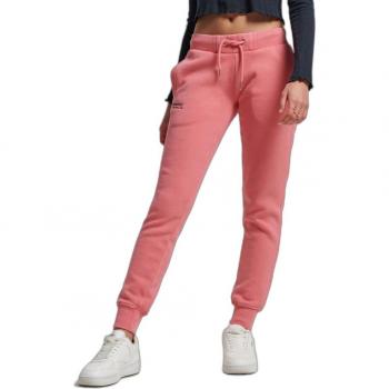 Superdry Women's Essential Logo Joggers in Camping Pink