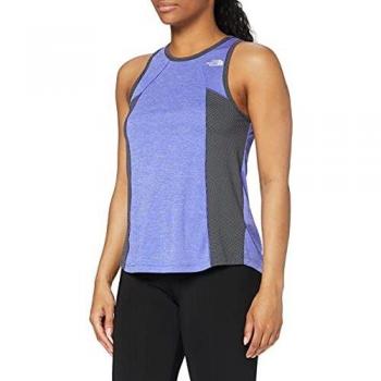 THE NORTH FACE Ambition Tank Camiseta sin Mangas para Mujer, Dazzlung Blue Heather, XS