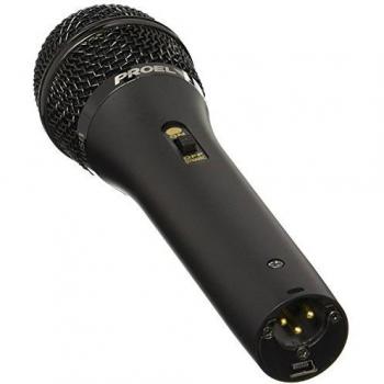 Proel DM581USB - Micrófono dinámico, USB + cable XLR / XLR