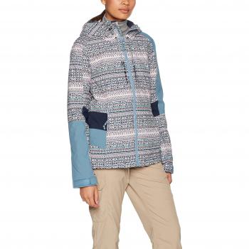 O'Neill Reunion Chaqueta para mujer, mujer, Reunion jacket, rojo hibisco
