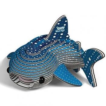 EUGY Tiburón Ballena. Eco-Friendly 3D Paper Puzzle 049