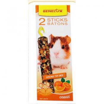 Barritas para Cobayas con Naranja, Pack de 2 Unidades x 55g, Benelux