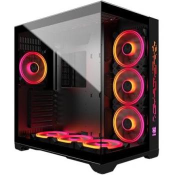 Caja Semitorre ATX M.RED Crystal Sea Noir RGB