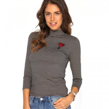 VENCA Camiseta Rayas Bicolor Mujer by Vencastyle - 007612,Rayas,S