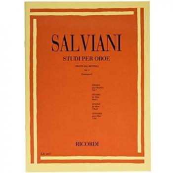 Estudios para Oboe Vol. 1 de Giampieri - SALVIANI