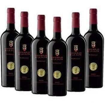 Consejo de la Alta Tempranillo 6 meses de barrica D.O. Rioja, Caja de 6