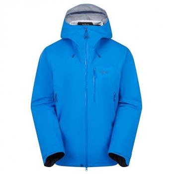 Rab Men's Medium Hardshell Firewall Mountain Jacket - Maya Blue