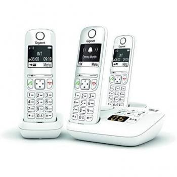 Teléfono Inalámbrico Gigaset AS690A Trio Blanco