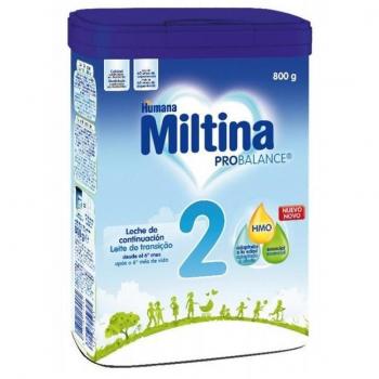 Humana Miltina 2 Probalance Leche de Continuación en Polvo 800g