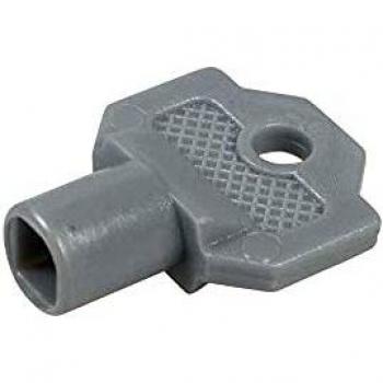 Llave de mesa cuadrada 7 mm en PVC