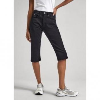 Pepe Jeans - Bermuda de mujer cinco bolsillos de tiro alto