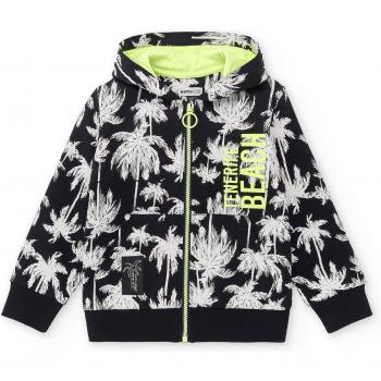 Tuc Tuc Sudadera de niño estampada con capucha y cremallera Tenerife Surf