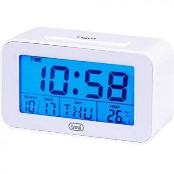 Reloj despertador digital con alarma y termómetro Trevi SLD 3P50 Blanco