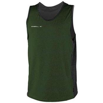 O'Neill Hybrid Sun - Camiseta de tirantes con protección UV para hombre, color verde oliva, Hombre, 4877-GE4|S, verde, small