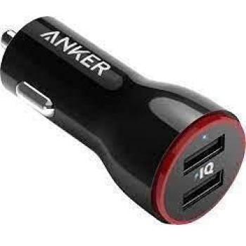Anker PowerDrive 2 Auto Negro - Cargador