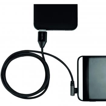 Cable USB LogiLink CU0138 1 m USB 2.0 A a C Negro