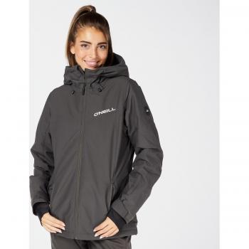 Chaqueta de snowboard O'Neill Aplite para mujer, color Gris, Talla S