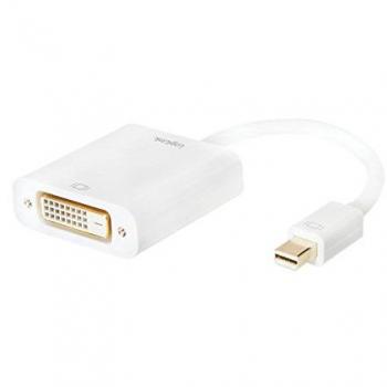 Adaptador Mini DisplayPort 1.2 a DVI Activo 4K/30Hz, LogiLink CV0037B, 0.15 m, Blanco