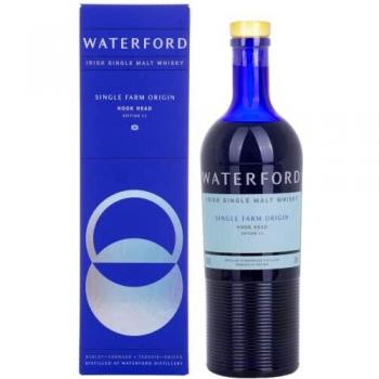 Whisky Irlandés Single Malt Waterford Hook Head Edición 1.1 de Origen Único de Granja