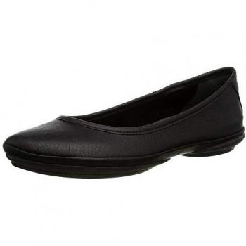Right Camper Ballerina in Leather - Size: 36 - Female, Black