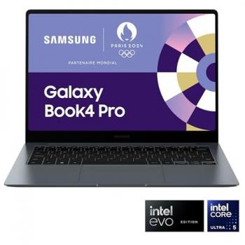 Laptop Samsung Galaxy Book4 Pro 14 AMOLED Táctil, Intel Core Ultra 5-125H, 16GB RAM, 512GB SSD, Gráficos Intel Arc, Windows 11