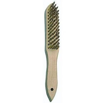 Bellota 50801-4 - Cepillo de Alambre manual acero latonado