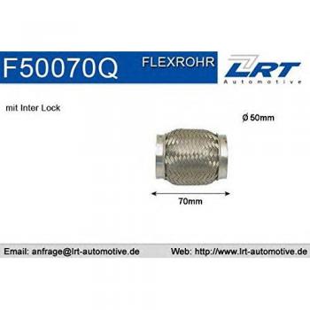 Tubo Flexible LRT F50070Q para Sistema de Escape