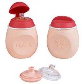 Beaba BabySqueez’ 2 in 1 & Squeez’Portion Set – Pink