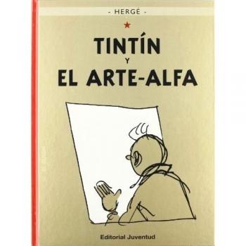 TINTÍN Y EL ARTE ALFA - cartone - Georges) Herge (seud. De Remy