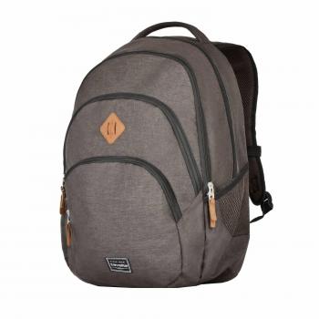 Travelite Basics Melange Brown Laptop Backpack 15.6
