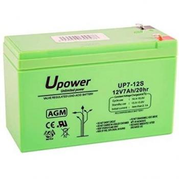 Master U-Power UP - Batería Plomo AGM 7Ah 12V