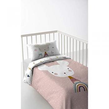 Funda Nórdica Haciendo el Indio Magic Dragon Reversible para Cuna de 80 cm, medidas 115 x 145 cm + 20 cm