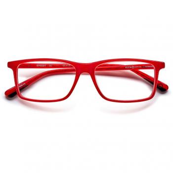 Etnia Barcelona Speedy RDBK Men's Eyeglasses Red Size 55 - Frame Only, Blue Light Block Available