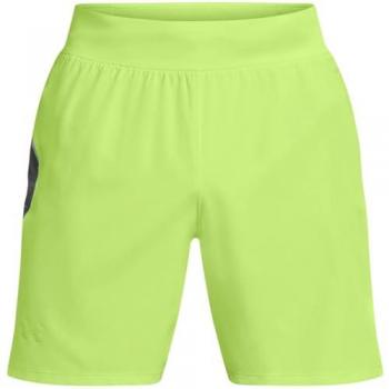 Pantalón corto Under Armour Launch Elite 18 cm verde fosforito L
