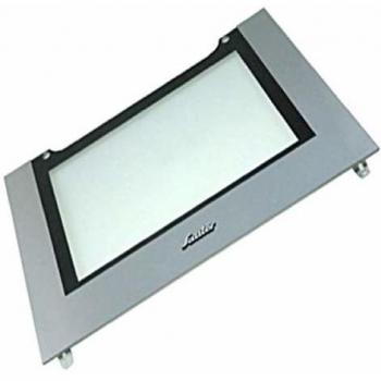 Puerta montada para horno y cocina 70X1681, AS0072883 SAUTER - Vitre de puerta exterior 593X455 mm