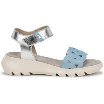 Sandalias de piel Fluchos F1656 Azul claro