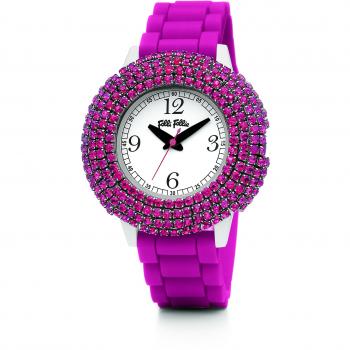 Folli Follie Women's Analog Watch with Silicone Band (32mm)