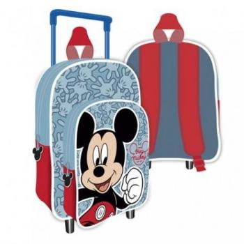 Mochila con Carro Mickey Mouse 36x24cm