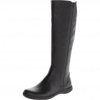 CAMPER Spiral Comet Women's Black Smooth Leather Boots, Size 38 (7.5 US)