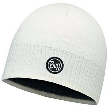 Original Buff - Knitted & Polar Hat Solid Unisex Adulto, talla unica, color Taos Star White/Black