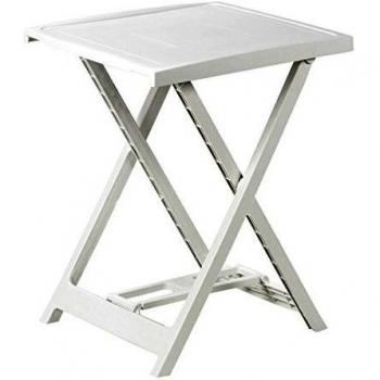Heipei 417831 - Mesa de Patio, Blanco