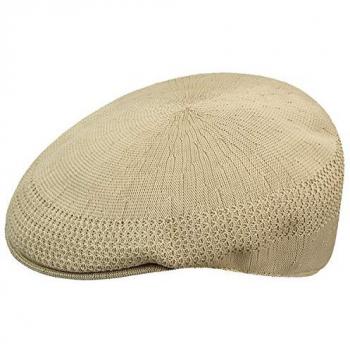Kangol Tropic 504 Ventair Beige Flat Cap - XL Unisex